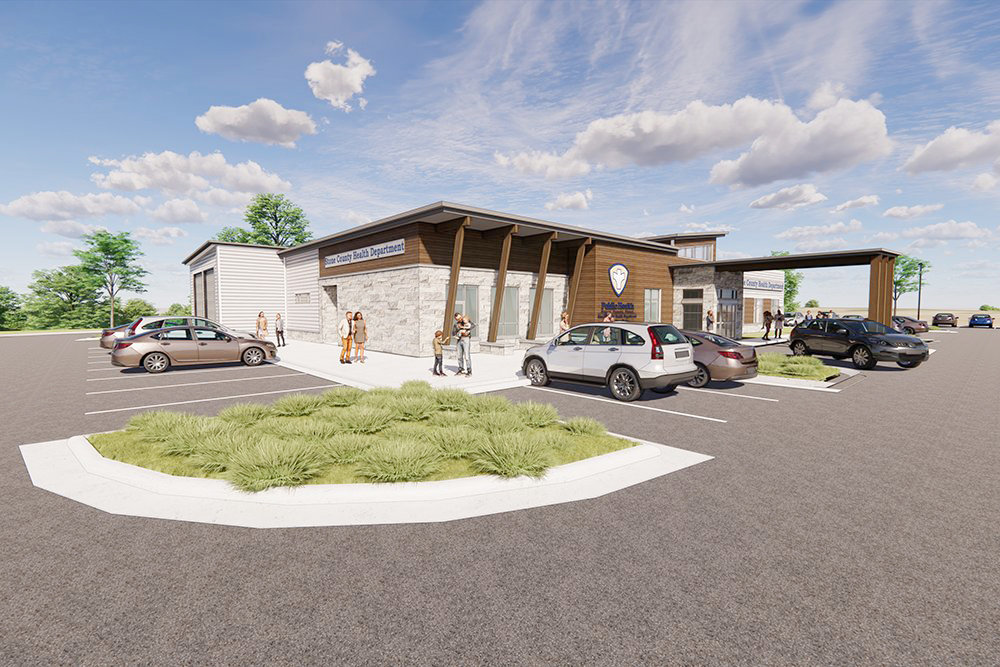 HEALTH PLAN: A 10,000-square-foot headquarters for the Stone County Health Department is slated to open next year in Reeds Spring.